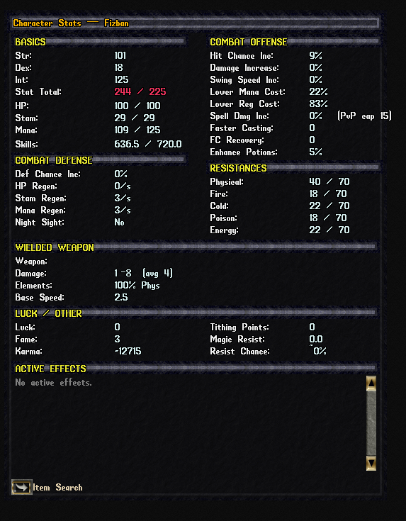 Cooldown HUD